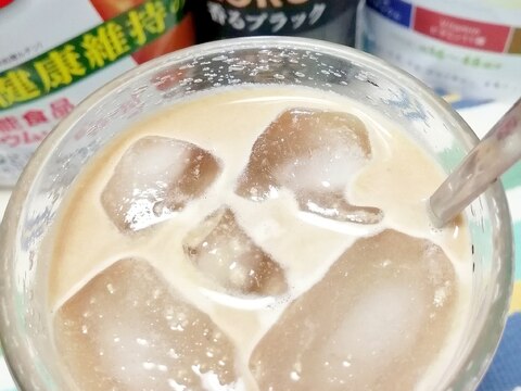 アイス☆大豆プロテインカフェオレ♪